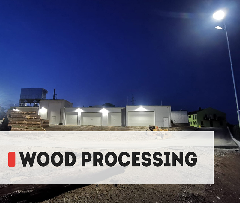 【Projekt】Integrierte Lösungen für eine Holzverarbeitungsanlage in den USA